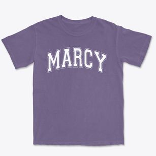Marcy Elementary School Varsity Arch Premium Heavyweight T-shirt
