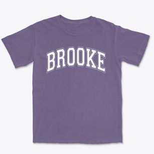 Brooke Elementary School Varsity Arch Premium Heavyweight T-shirt