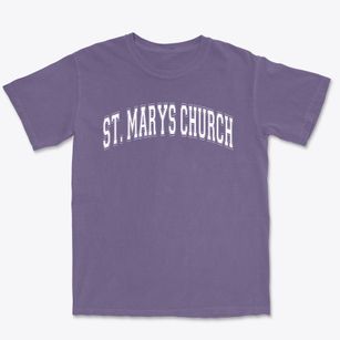 St Marys Church Varsity Arch Premium Heavyweight T-shirt