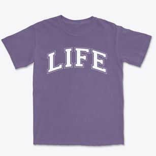 Life Christian School Varsity Arch Premium Heavyweight T-shirt
