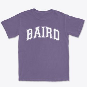 Baird Elementary School Varsity Arch Premium Heavyweight T-shirt