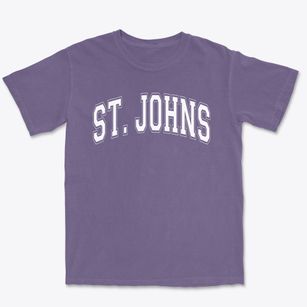 Saint Johns Episcopal School Varsity Arch Premium Heavyweight T-shirt