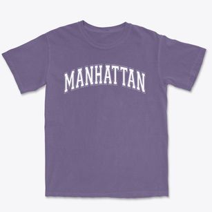 Manhattan Choice School Varsity Arch Premium Heavyweight T-shirt