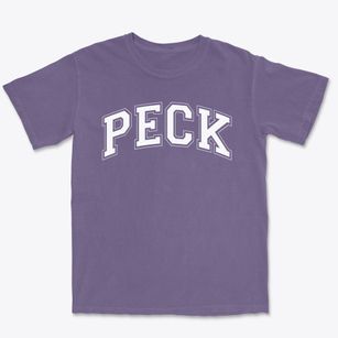 Peck Elementary School Varsity Arch Premium Heavyweight T-shirt