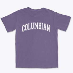 Columbian Elementary School Varsity Arch Premium Heavyweight T-shirt
