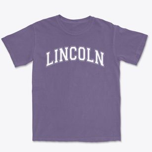 Lincoln Primary School Varsity Arch Premium Heavyweight T-shirt
