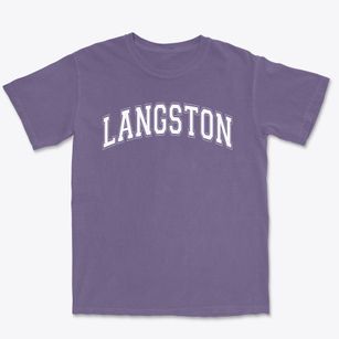 Langston Elementary School Varsity Arch Premium Heavyweight T-shirt