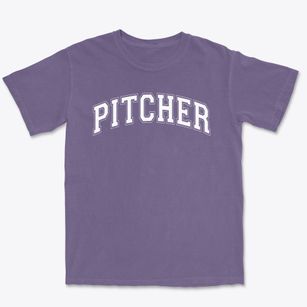 Pitcher Elementary School Varsity Arch Premium Heavyweight T-shirt