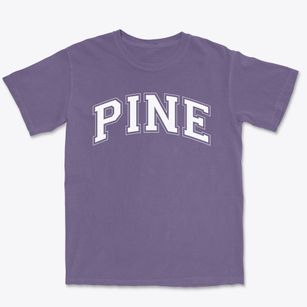 Pine Elementary School Varsity Arch Premium Heavyweight T-shirt