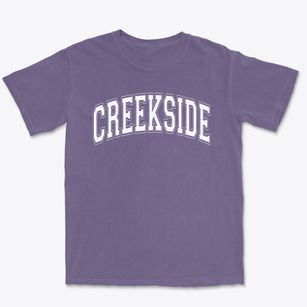 Creekside Elementary School Varsity Arch Premium Heavyweight T-shirt