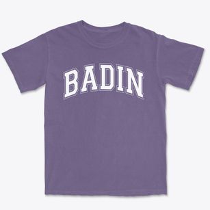 Badin Elementary School Varsity Arch Premium Heavyweight T-shirt