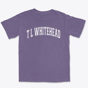 T L Whitehead Elementary School Varsity Arch Premium Heavyweight T-shirt