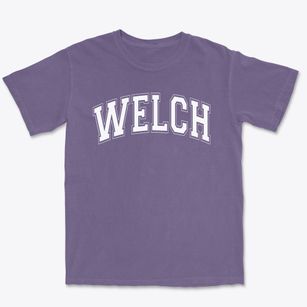 Welch Elementary School Varsity Arch Premium Heavyweight T-shirt