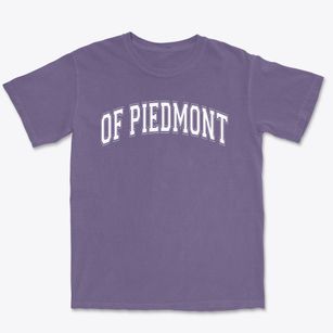 Middle School Of Piedmont Varsity Arch Premium Heavyweight T-shirt