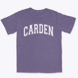 Carden School Of Fresno Varsity Arch Premium Heavyweight T-shirt
