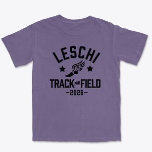 Leschi Elementary School Track and Field Premium Heavyweight T-shirt