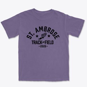 St. Ambrose Academy Track and Field Premium Heavyweight T-shirt