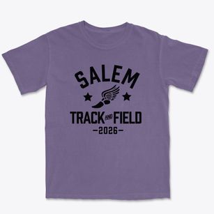 Salem Christian School Track and Field Premium Heavyweight T-shirt