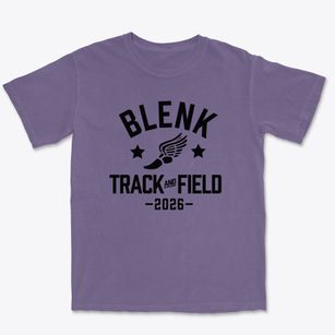 Archbishop Blenk High School Track and Field Premium Heavyweight T-shirt