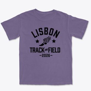 Lisbon Elementary School Track and Field Premium Heavyweight T-shirt