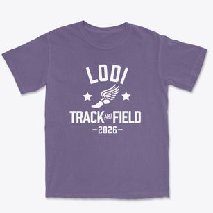 Lodi Elementary School Track and Field Premium Heavyweight T-shirt