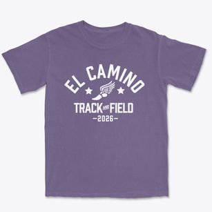 El Camino High School Track and Field Premium Heavyweight T-shirt