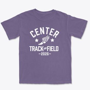 Center Elementary School Track and Field Premium Heavyweight T-shirt