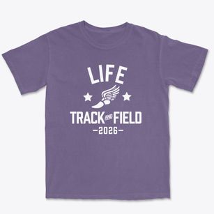 Life Academy Track and Field Premium Heavyweight T-shirt