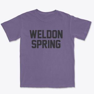 Weldon Spring Missouri Classic Block Premium Heavyweight T-shirt