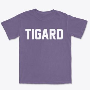 Tigard Oregon Classic Block Premium Heavyweight T-shirt