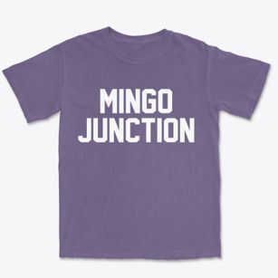 Mingo Junction Ohio Classic Block Premium Heavyweight T-shirt