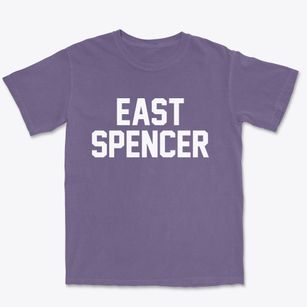 East Spencer North Carolina Classic Block Premium Heavyweight T-shirt