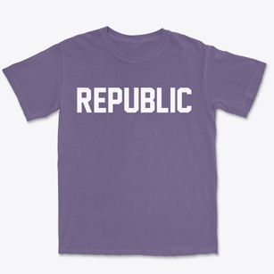 Republic Washington Classic Block Premium Heavyweight T-shirt