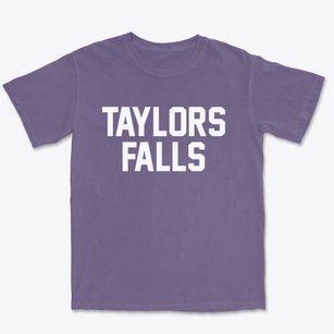 Taylors Falls Minnesota Classic Block Premium Heavyweight T-shirt