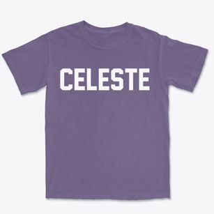 Celeste Texas Classic Block Premium Heavyweight T-shirt
