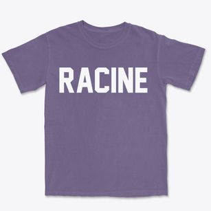 Racine Ohio Classic Block Premium Heavyweight T-shirt
