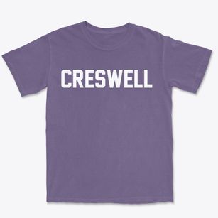 Creswell North Carolina Classic Block Premium Heavyweight T-shirt