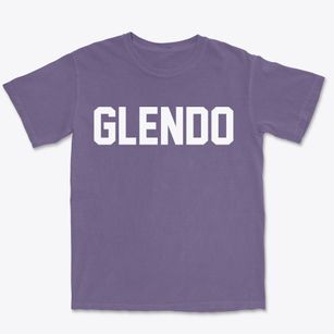 Glendo Wyoming Classic Block Premium Heavyweight T-shirt