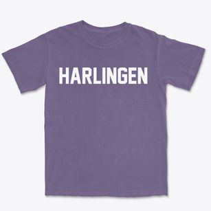 Harlingen Texas Classic Block Premium Heavyweight T-shirt