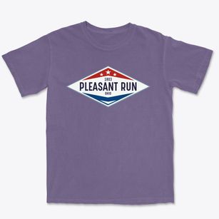 Pleasant Run Ohio Diamond Star Premium Heavyweight T-shirt