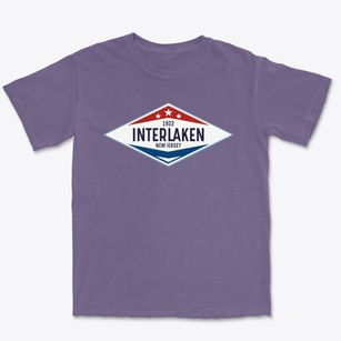 Interlaken New Jersey Diamond Star Premium Heavyweight T-shirt