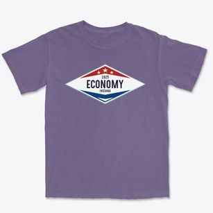 Economy Indiana Diamond Star Premium Heavyweight T-shirt
