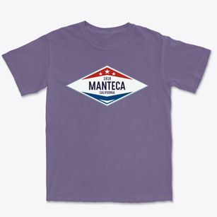 Manteca California Diamond Star Premium Heavyweight T-shirt