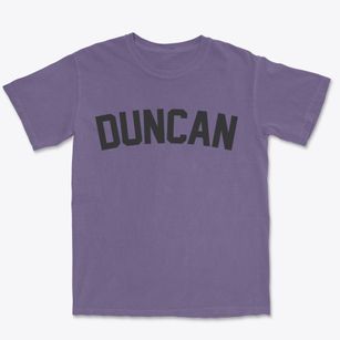 Duncan Oklahoma Classic Curve Premium Heavyweight T-shirt