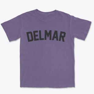 Delmar Iowa Classic Curve Premium Heavyweight T-shirt
