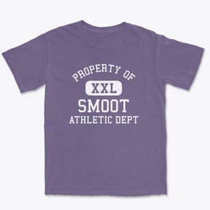 Smoot Wyoming Athletic Dept Premium Heavyweight T-shirt