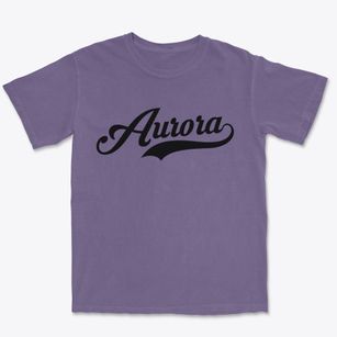 Aurora Illinois Vintage Team Premium Heavyweight T-shirt
