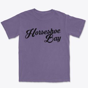 Horseshoe Bay Texas Vintage Team Premium Heavyweight T-shirt