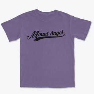 Mount Angel Oregon Vintage Team Premium Heavyweight T-shirt