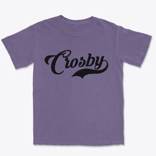 Crosby North Dakota Vintage Team Premium Heavyweight T-shirt